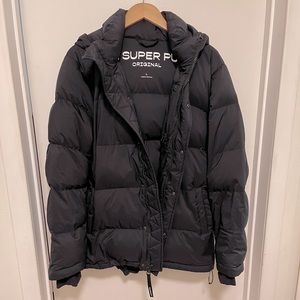 Aritzia Super Puff (original length) winter coat, black, ladies size L